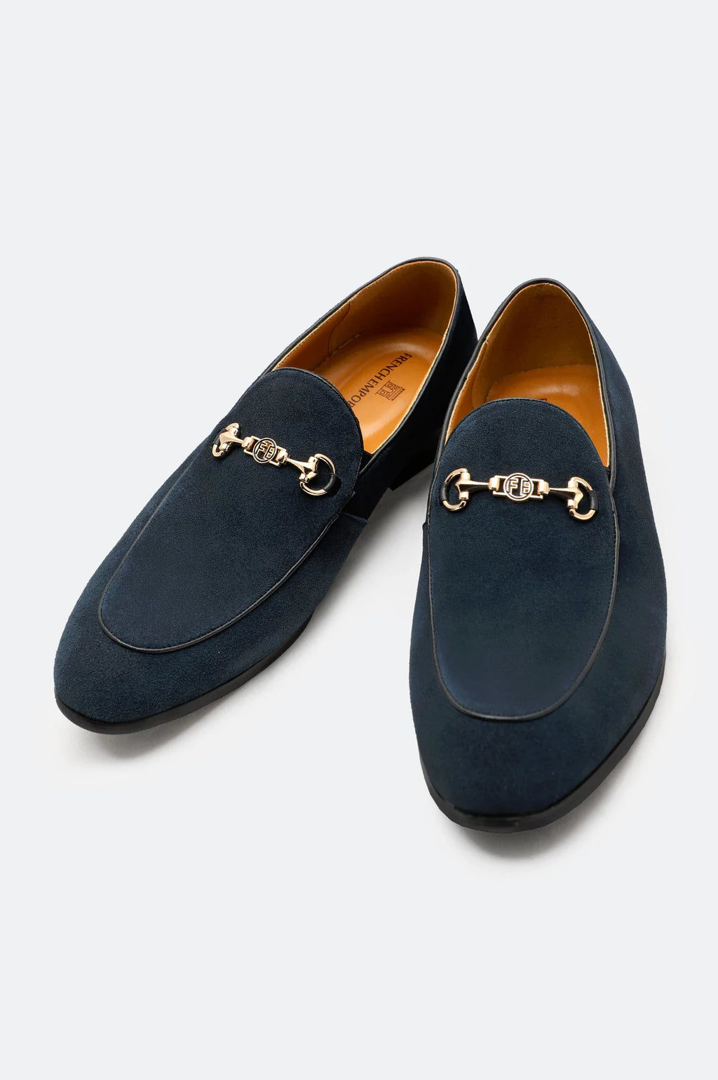 Navy Formal Moccassins Shoes